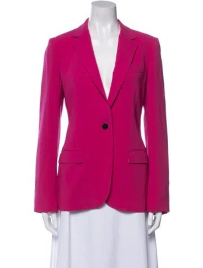 Pre-owned Theory Blazer In Pink