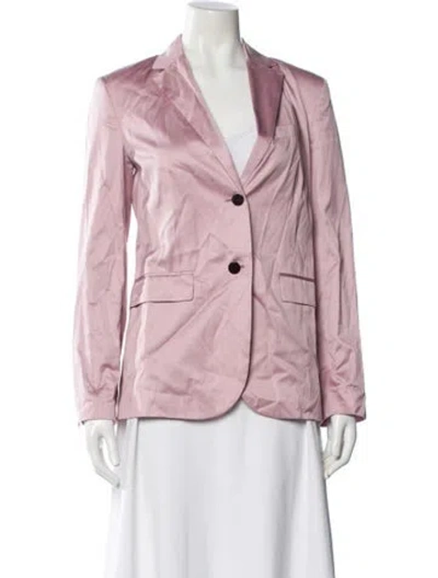 Pre-owned Theory Blazer In Pink