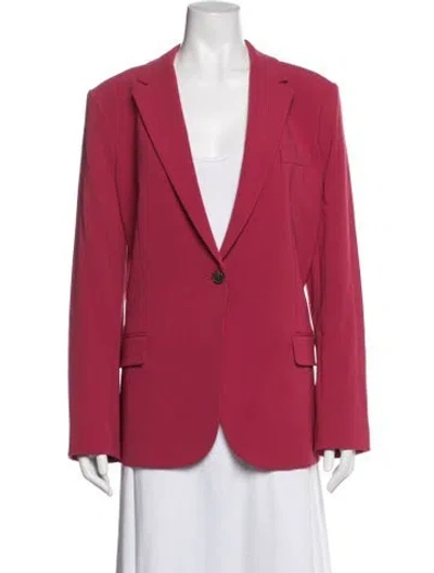 Pre-owned Theory Blazer In Pink