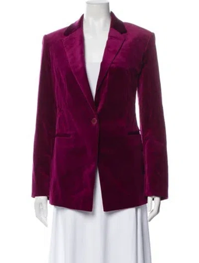 Pre-owned Theory Blazer In Purple