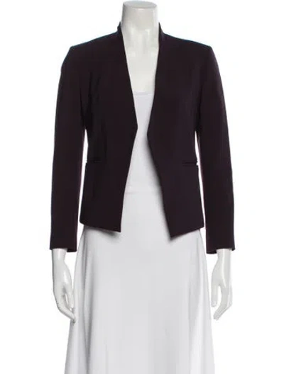 Pre-owned Theory Blazer In Purple