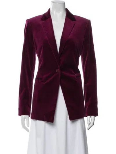 Pre-owned Theory Blazer In Purple