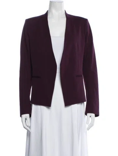 Pre-owned Theory Blazer In Purple