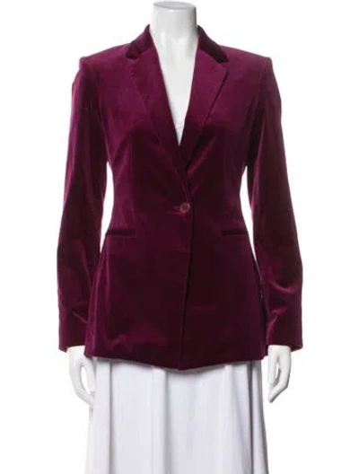 Pre-owned Theory Blazer In Purple