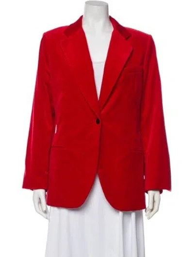 Pre-owned Theory Blazer In Red