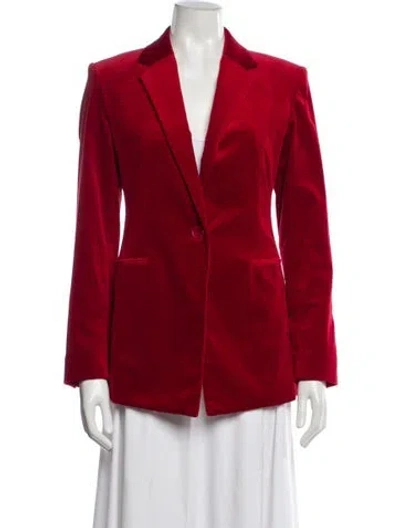 Pre-owned Theory Blazer In Red