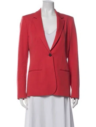 Pre-owned Theory Blazer In Red