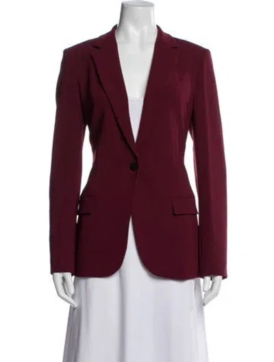Pre-owned Theory Blazer In Red