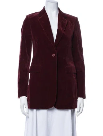 Pre-owned Theory Blazer In Red
