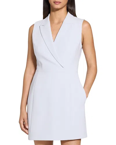 Theory Blazer Teacup Mini Dress In White