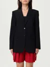 Theory Jacket  Woman Color Black In Black