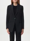 Theory Blazer  Woman Color Black In Schwarz
