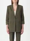 Theory Wool Etiennette Blazer In Olive