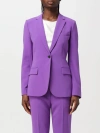 Theory Staple Blazer In Admiral Crepe In Peony
