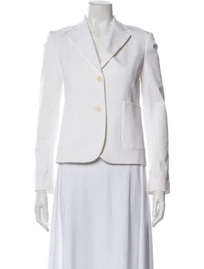 Pre-owned Theory Blazer In White