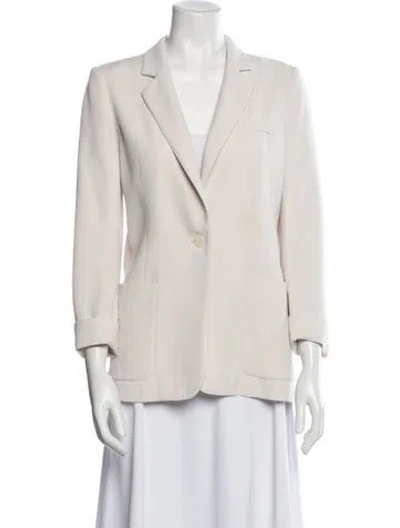 Pre-owned Theory Blazer In White