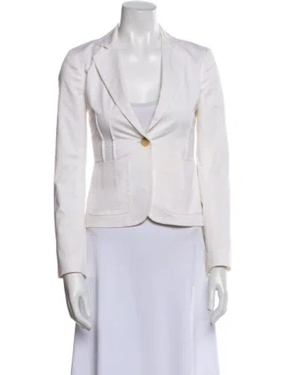 Pre-owned Theory Blazer In White