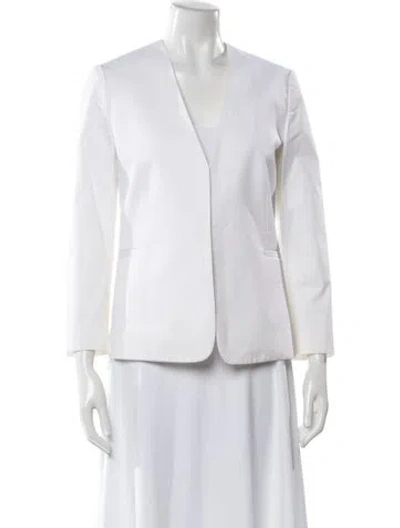 Pre-owned Theory Blazer In White