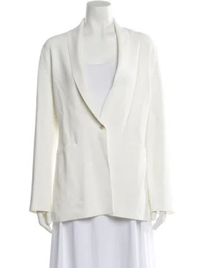 Pre-owned Theory Blazer In White