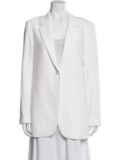 Pre-owned Theory Blazer In White