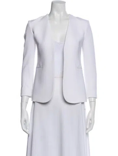 Pre-owned Theory Blazer In White