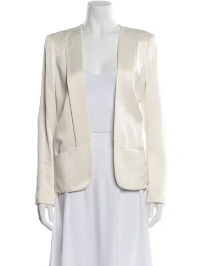 Pre-owned Theory Blazer In White