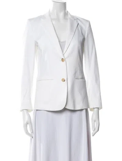 Pre-owned Theory Blazer In White