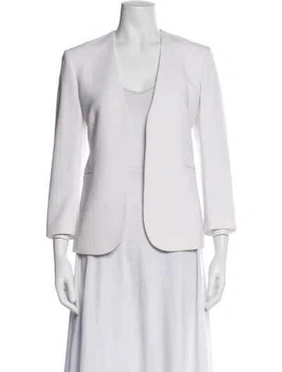 Pre-owned Theory Blazer In White