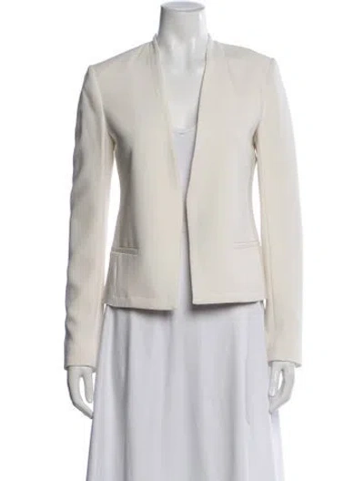 Pre-owned Theory Blazer In White