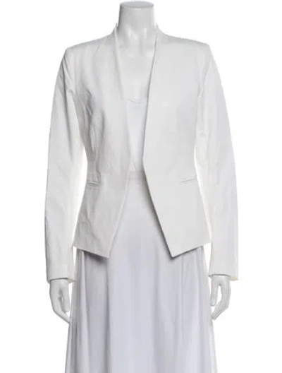 Pre-owned Theory Blazer In White