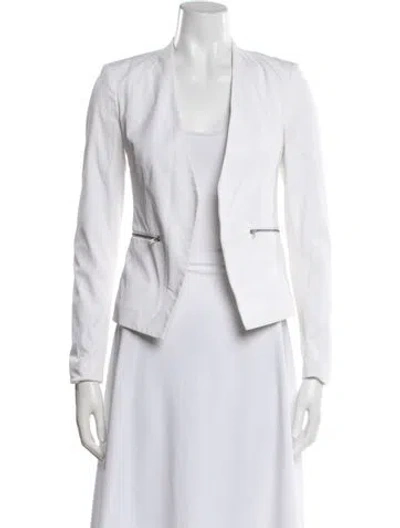 Pre-owned Theory Blazer In White