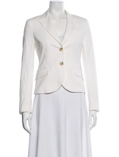Pre-owned Theory Blazer In White