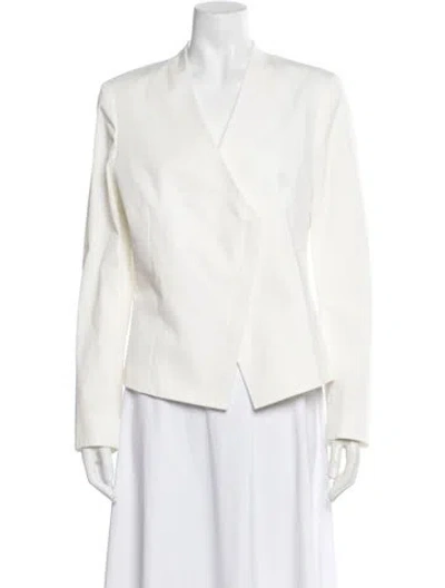 Pre-owned Theory Blazer In White
