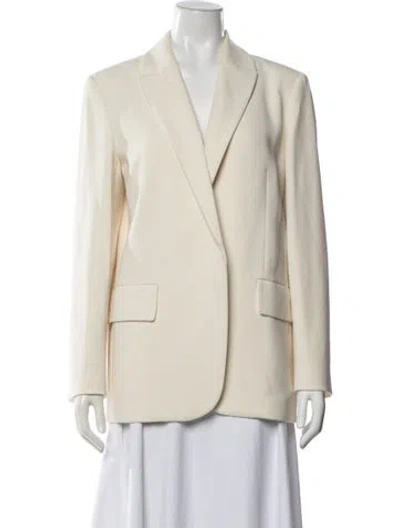 Pre-owned Theory Blazer In White