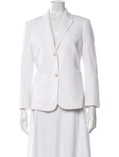 Pre-owned Theory Blazer In White
