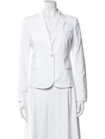 Pre-owned Theory Blazer In White