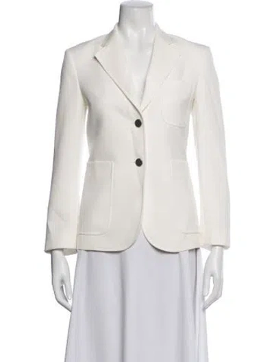 Pre-owned Theory Blazer In White