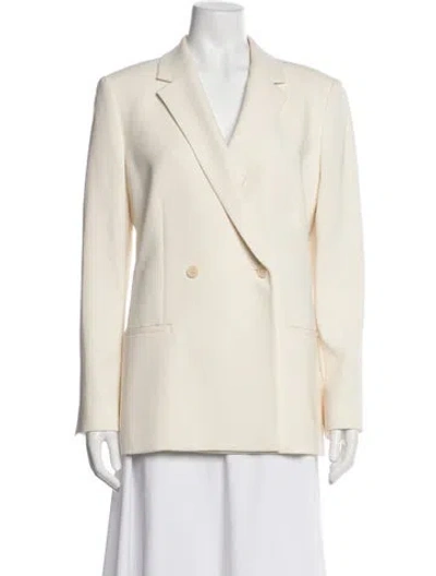 Pre-owned Theory Blazer In White