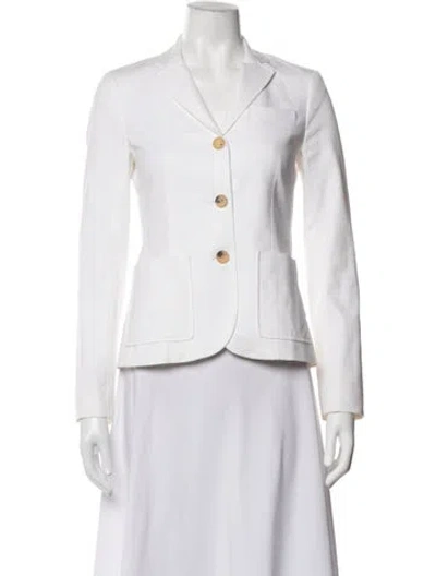 Pre-owned Theory Blazer In White