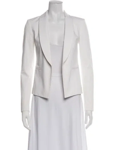 Pre-owned Theory Blazer In White