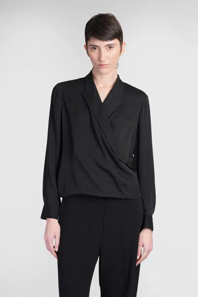 Theory Blouse In Black