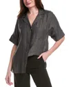 Theory Blouse In Grey