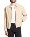 Theory Zip Blouson Jacket Chino In Pink