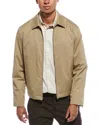 Theory Blouson Zip Jacket In Brown
