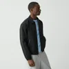 Theory Blouson Zip Jacket In Foundation Twill In Black