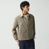 Theory Blouson Zip Jacket In Foundation Twill In Walnut