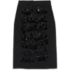Theory Wool Blend Triple Pleat Pants