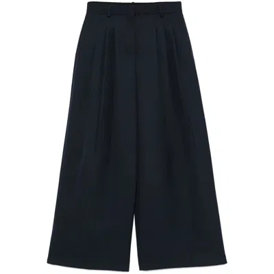 Theory Blue Pants In Black