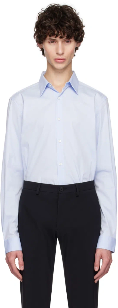 Theory Blue Sylvain Shirt In Olympic