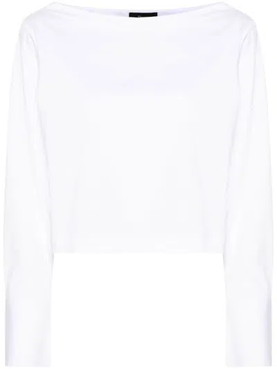 Theory Boat Blouse In White